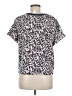 Varley Animal Print Silver Short Sleeve Top Size M - photo 2