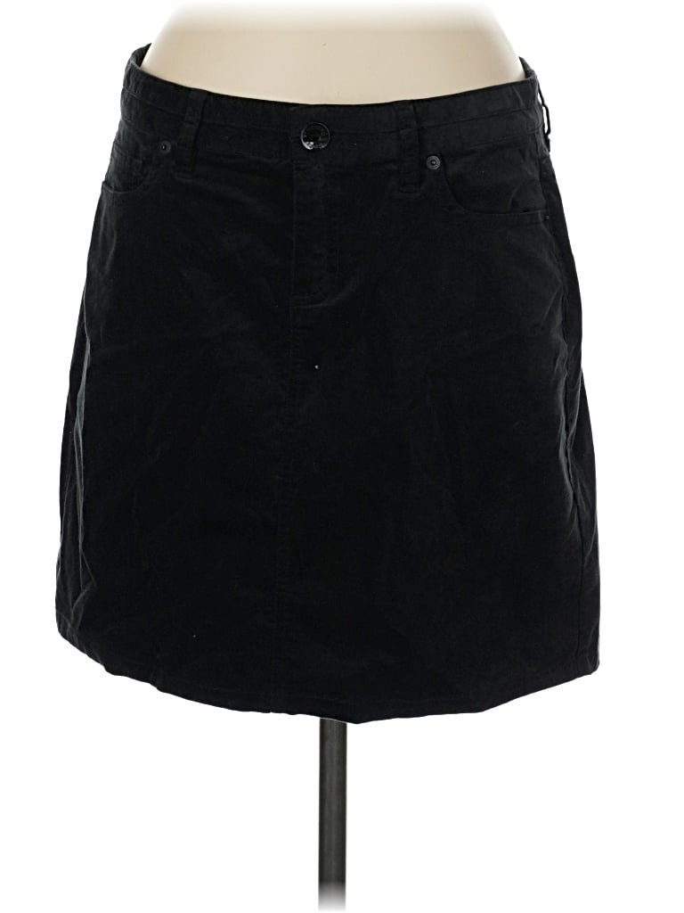 Pre-owned Vineyard Vines Denim Skirt In Black
