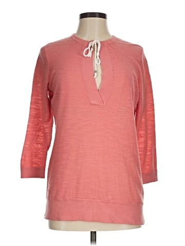 Ann Taylor LOFT 3/4 Sleeve T-Shirt (view 1)