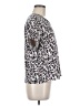 Varley Animal Print Silver Short Sleeve Top Size M - photo 4