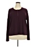 SO Burgundy Long Sleeve Top Size XXL - photo 1