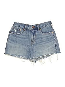 Madewell Relaxed Denim Shorts in Kelton Wash: Raw-Hem Edition (view 1)