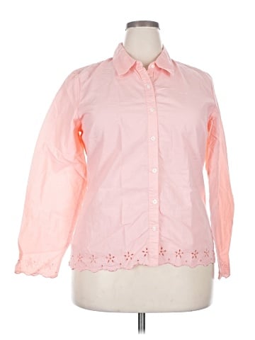 Isaac Mizrahi for Target Long Sleeve Button-Down Shirt (view 1)