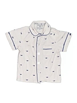 Petite Plume Short Sleeve Button Down Shirt