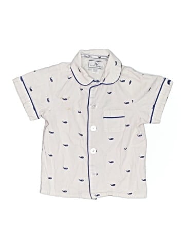 Petite Plume Short Sleeve Button-Down Shirt (view 1)