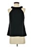 Lilly Pulitzer 100% Polyester Black Sleeveless Blouse Size XS - photo 1