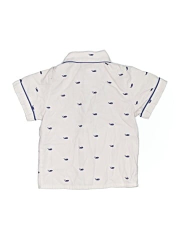 Petite Plume Short Sleeve Button-Down Shirt (view 2)