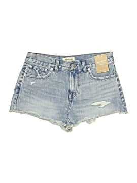 Madewell Low-Rise Boyfriend Shorts in Glendora Wash (view 1)