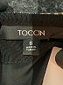 Toccin Houndstooth Tan Formal Skirt Size 6 - photo 4