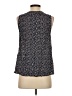 Gap 100% Rayon Blue Sleeveless Blouse Size S - photo 2