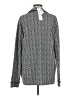 Assorted Brands Chevron-herringbone Silver Long Sleeve Button-Down Shirt Size M - photo 2