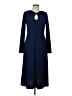 Max Studio Blue Casual Dress Size L - photo 1