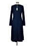 Max Studio Blue Casual Dress Size L - photo 2