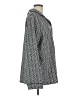 Assorted Brands Chevron-herringbone Silver Long Sleeve Button-Down Shirt Size M - photo 4
