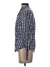 UNTUCKit 100% Cotton Checkered-gingham Blue Long Sleeve Blouse Size 2 - photo 5