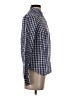 UNTUCKit 100% Cotton Checkered-gingham Blue Long Sleeve Blouse Size 2 - photo 4