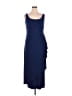 Alex Evenings Blue Cocktail Dress Size 14 - photo 1