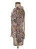 Hale Bob 100% Viscose Gold Long Sleeve Blouse Size XS - photo 5