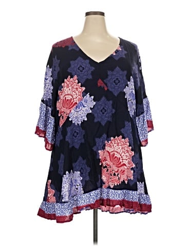 Avenue 3/4 Sleeve Blouse (view 1)