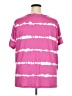 Shein Curve Tie-dye Pink Short Sleeve Top Size 20 Plus (4) - photo 2