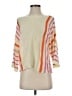 Coco + Carmen 100% Acrylic Color Block Ivory Cardigan Size S - photo 1