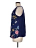 Express Outlet 100% Polyester Blue Sleeveless Blouse Size M - photo 5