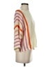 Coco + Carmen 100% Acrylic Color Block Ivory Cardigan Size S - photo 4