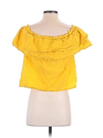 BCBGMAXAZRIA Short Sleeve Blouse (view 2)