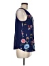 Express Outlet 100% Polyester Blue Sleeveless Blouse Size M - photo 4