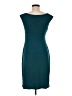 Connected Apparel Solid Teal Cocktail Dress Size 8 (petite) - photo 2