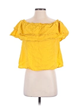 BCBGMAXAZRIA Short Sleeve Blouse (view 1)