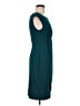Connected Apparel Solid Teal Cocktail Dress Size 8 (petite) - photo 4