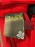 Taylor Solid Red Cocktail Dress Size 4 - photo 7