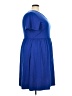 Assorted Brands 100% Polyester Solid Blue Casual Dress Size 3XL - photo 4