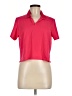 Fabletics Red Short Sleeve Polo Size M - photo 1
