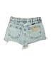 Shein Blue Denim Shorts Size 2 - photo 2