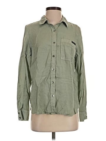 CALVIN KLEIN JEANS Long Sleeve Button-Down Shirt (view 1)
