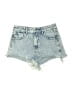 Shein Blue Denim Shorts Size 2 - photo 1