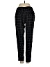 Mango 100% Viscose Plaid Black Casual Pants Size XS - photo 2