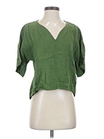 Zara Basic Short Sleeve Blouse (view 1)