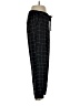 Mango 100% Viscose Plaid Black Casual Pants Size XS - photo 4