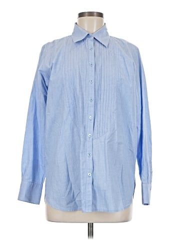 CAbi Long Sleeve Button-Down Shirt (view 1)