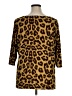 csc studio Brown 3/4 Sleeve T-Shirt Size 1X - photo 2