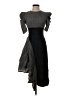 AMUR Houndstooth Black Cocktail Dress Size 2 - photo 1