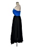 AMUR 100% Recycled Polyester Color Block Blue Cocktail Dress Size 12 - photo 5