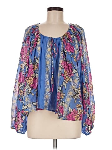 Free People 3/4 Sleeve Blouse (view 1)