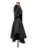 AMUR Houndstooth Black Cocktail Dress Size 2 - photo 4