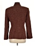 Rena Rowan Tweed Brown Wool Blazer Size 8 - photo 2