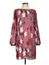 Lulus 100% Polyester Floral Burgundy Casual Dress Size S - photo 1