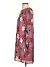 Lulus 100% Polyester Floral Burgundy Casual Dress Size S - photo 5